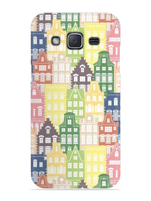 Seamless Shapes Pattern Snap Case for Samsung Galaxy J2 (2015) Zapvi