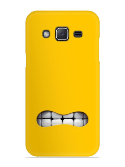 Mouth Character On Snap Case for Samsung Galaxy J2 (2015) Zapvi