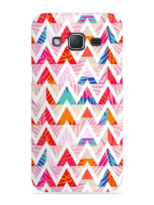 Abstract Triangle Background Snap Case for Samsung Galaxy J2 (2015) Zapvi