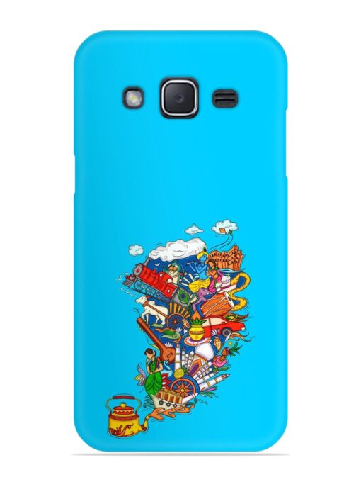 Vector Design Indian Snap Case for Samsung Galaxy J2 (2015) Zapvi