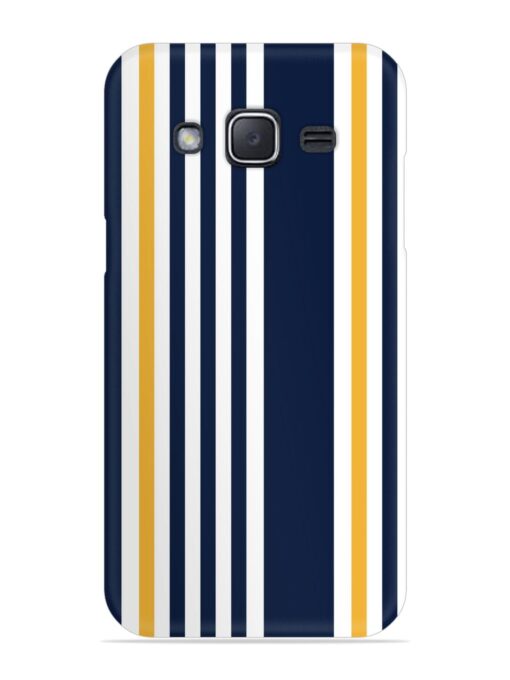 Seamless Stripe Pattern Snap Case for Samsung Galaxy J2 (2015)