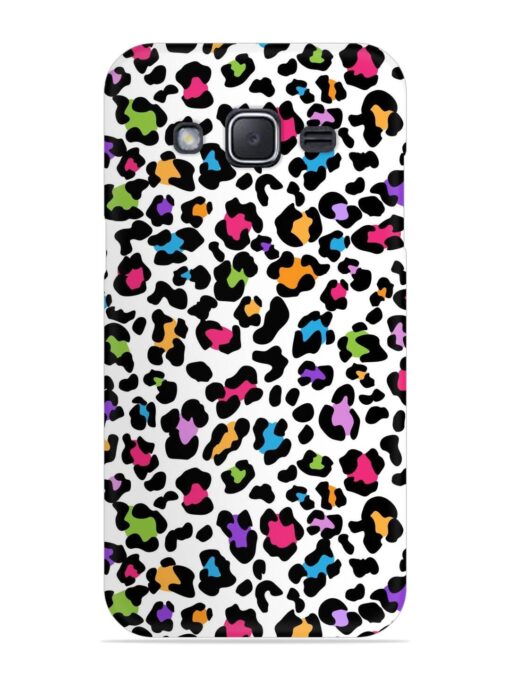 Seamless Leopard Pattern Snap Case for Samsung Galaxy J2 (2015)