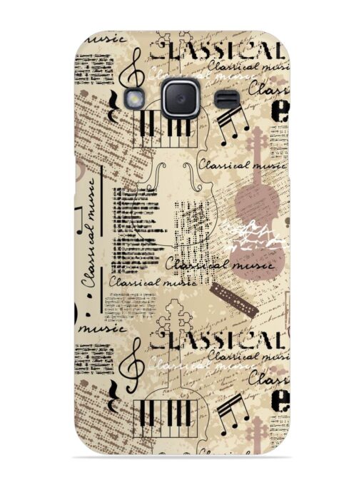 Classical Music Lpattern Snap Case for Samsung Galaxy J2 (2015)