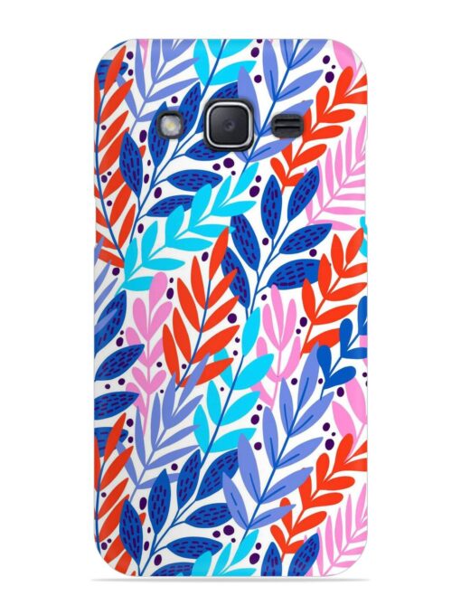 Bright Floral Tropical Snap Case for Samsung Galaxy J2 (2015) Zapvi