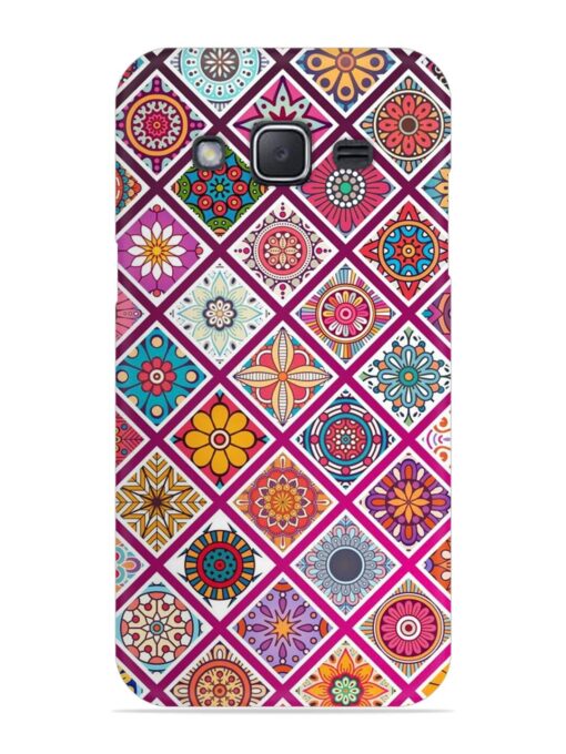 Seamless Tile Pattern Snap Case for Samsung Galaxy J2 (2015) Zapvi