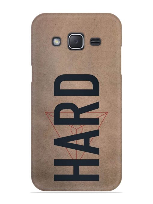 Hard Typo Snap Case for Samsung Galaxy J2 (2015)