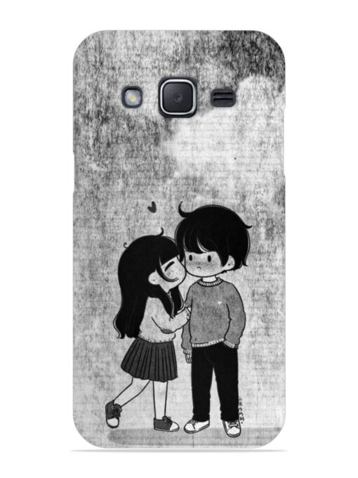 Couple Love Highlights Snap Case for Samsung Galaxy J2 (2015) Zapvi