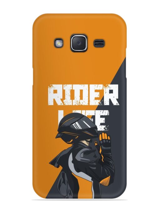 Rider Life Snap Case for Samsung Galaxy J2 (2015) Zapvi