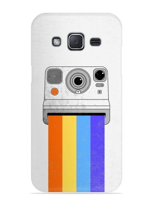 Retro Camera Art Snap Case for Samsung Galaxy J2 (2015)