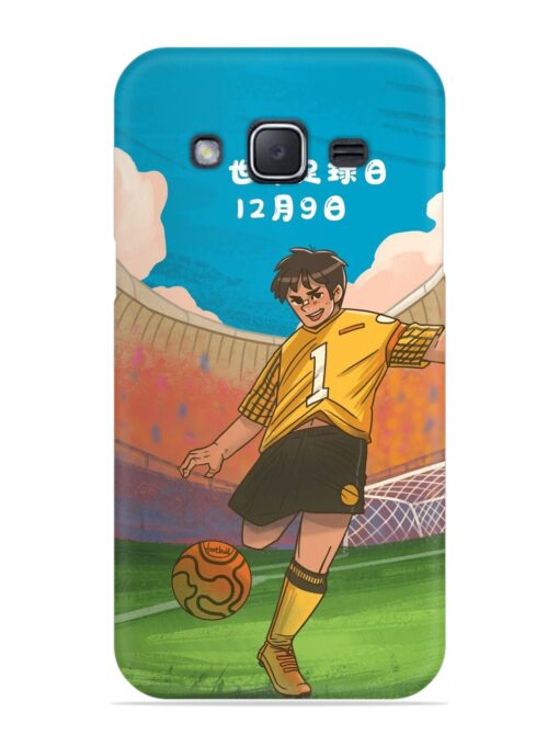 Soccer Kick Snap Case for Samsung Galaxy J2 (2015)