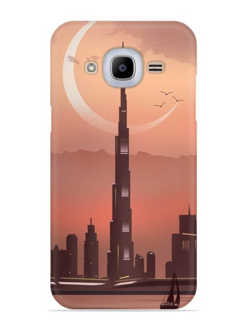 Landmark Burj Khalifa Snap Case for Samsung Galaxy J2 (2016) Zapvi