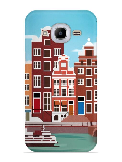 Scenery Architecture Amsterdam Landscape Snap Case for Samsung Galaxy J2 (2016) Zapvi