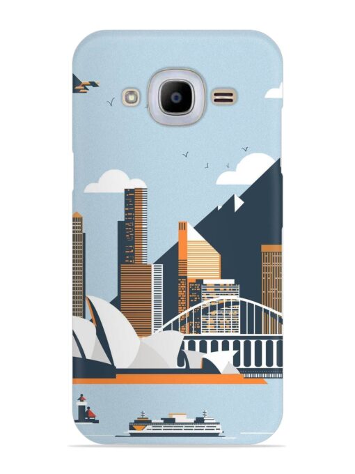 Sydney Opera Landscape Snap Case for Samsung Galaxy J2 (2016) Zapvi