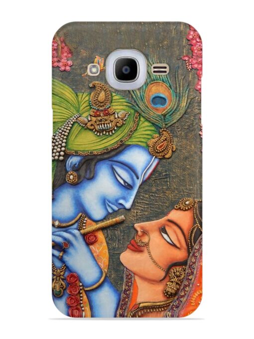 Lord Radha Krishna Flute Art Snap Case for Samsung Galaxy J2 (2016) Zapvi