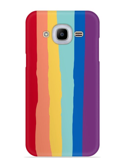 Rainbow Genuine Liquid Snap Case for Samsung Galaxy J2 (2016)