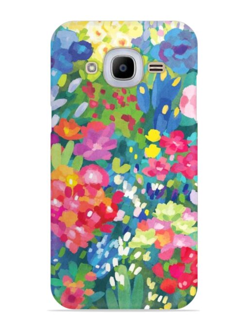 Watercolor Flower Art Snap Case for Samsung Galaxy J2 (2016)