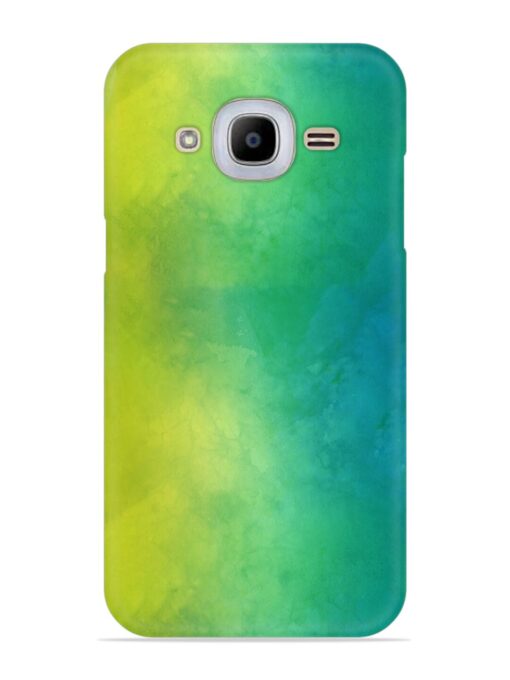 Yellow Green Gradient Snap Case for Samsung Galaxy J2 (2016)