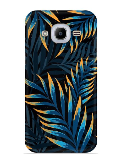 Abstract Leaf Art Snap Case for Samsung Galaxy J2 (2016) Zapvi