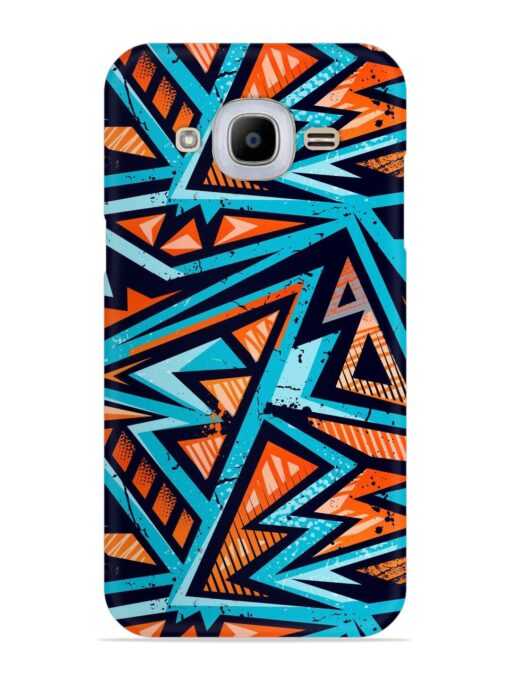 Abstract Seamless Grunge Snap Case for Samsung Galaxy J2 (2016) Zapvi