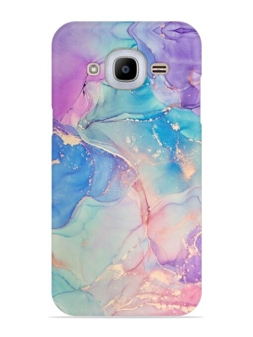 Alcohol Ink Colors Snap Case for Samsung Galaxy J2 (2016) Zapvi