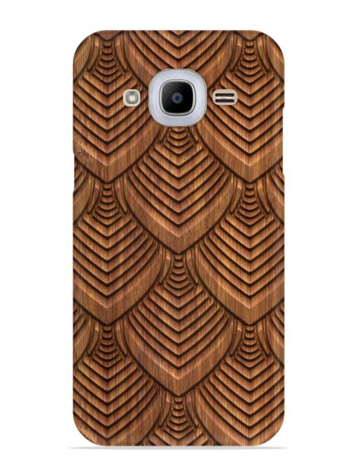 Carved Pattern On Snap Case for Samsung Galaxy J2 (2016) Zapvi