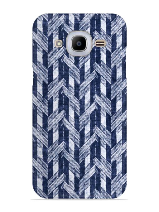 Abstract Herringbone Motif Snap Case for Samsung Galaxy J2 (2016) Zapvi