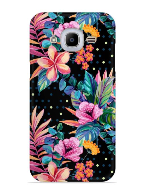 Seamless Floral Pattern Snap Case for Samsung Galaxy J2 (2016) Zapvi