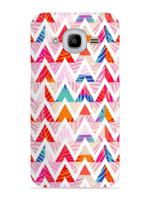 Abstract Triangle Background Snap Case for Samsung Galaxy J2 (2016) Zapvi