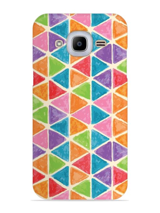 Seamless Colorful Isometric Snap Case for Samsung Galaxy J2 (2016)