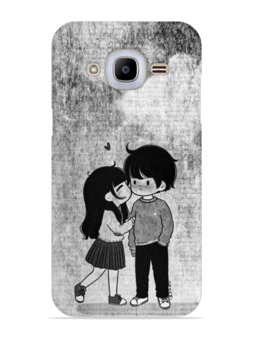 Couple Love Highlights Snap Case for Samsung Galaxy J2 (2016)