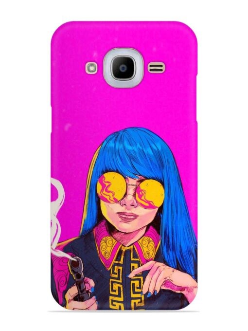 Aesthetic Anime Girl Snap Case for Samsung Galaxy J2 (2016) Zapvi