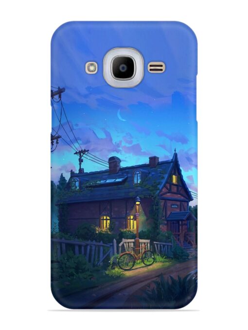 Beautiful Village House Snap Case for Samsung Galaxy J2 (2016) Zapvi