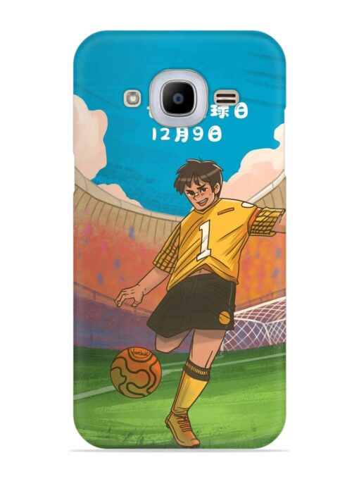 Soccer Kick Snap Case for Samsung Galaxy J2 (2016) Zapvi