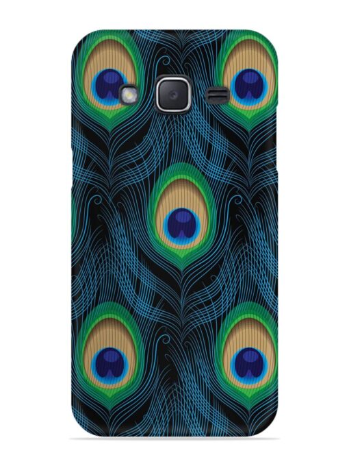 Seamless Pattern Peacock Snap Case for Samsung Galaxy J2 (2017)