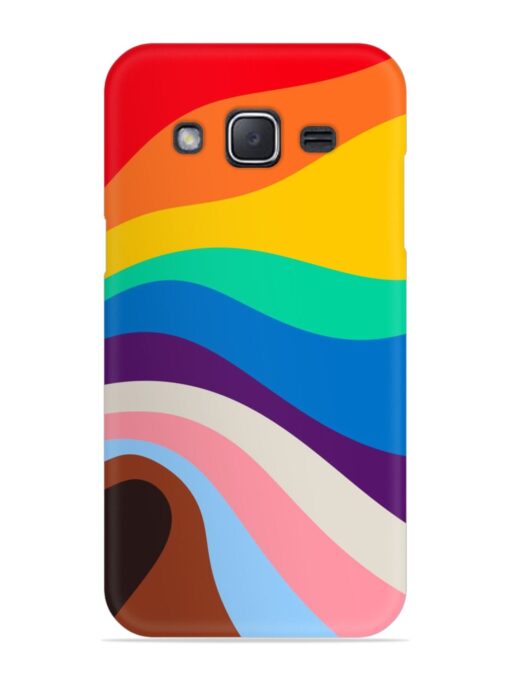 Minimal Pride Art Snap Case for Samsung Galaxy J2 (2017)