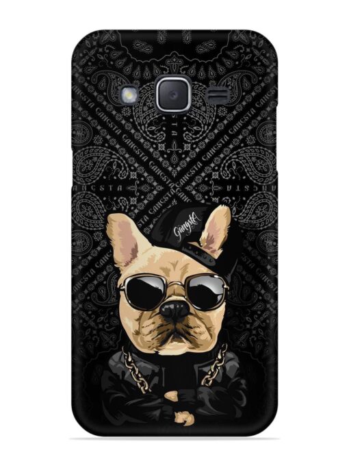 Gangsta Cool Sunglasses Dog Snap Case for Samsung Galaxy J2 (2017)