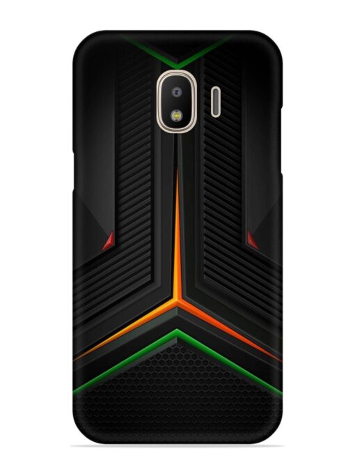 Orange Triangle Light Snap Case for Samsung Galaxy J2 (2018)