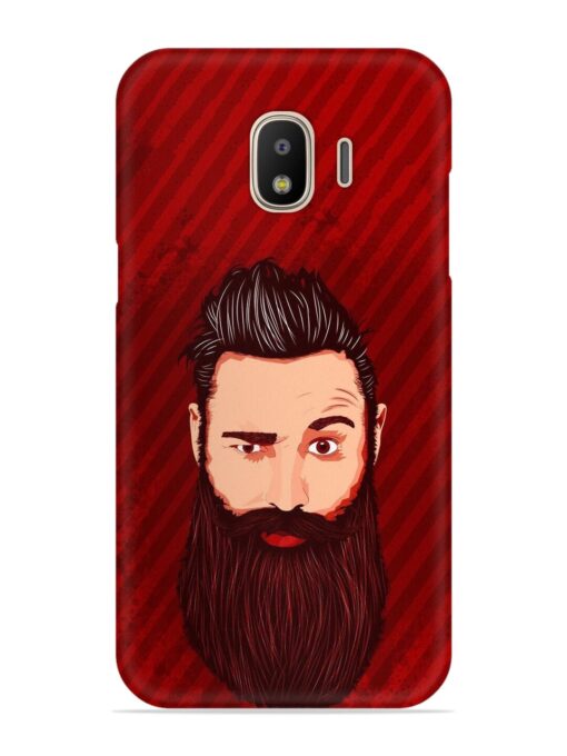 Beardo Man Snap Case for Samsung Galaxy J2 (2018) Zapvi