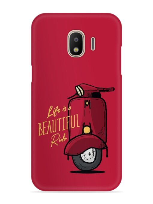 Life Is Beautiful Rides Snap Case for Samsung Galaxy J2 (2018) Zapvi