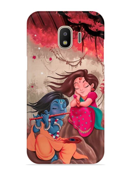 Radhe Krishna Water Art Snap Case for Samsung Galaxy J2 (2018)