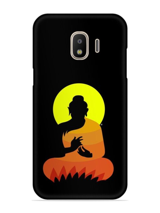 Buddha Art Black Snap Case for Samsung Galaxy J2 (2018)