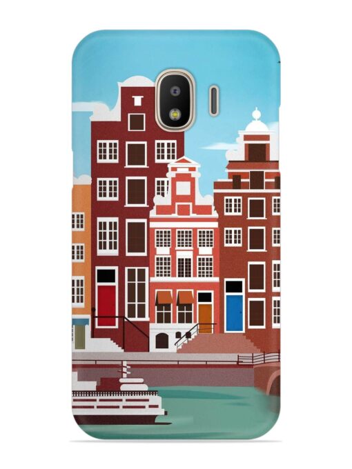 Scenery Architecture Amsterdam Landscape Snap Case for Samsung Galaxy J2 (2018) Zapvi