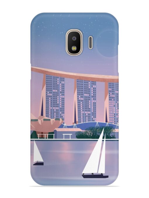 Singapore Scenery Architecture Snap Case for Samsung Galaxy J2 (2018) Zapvi