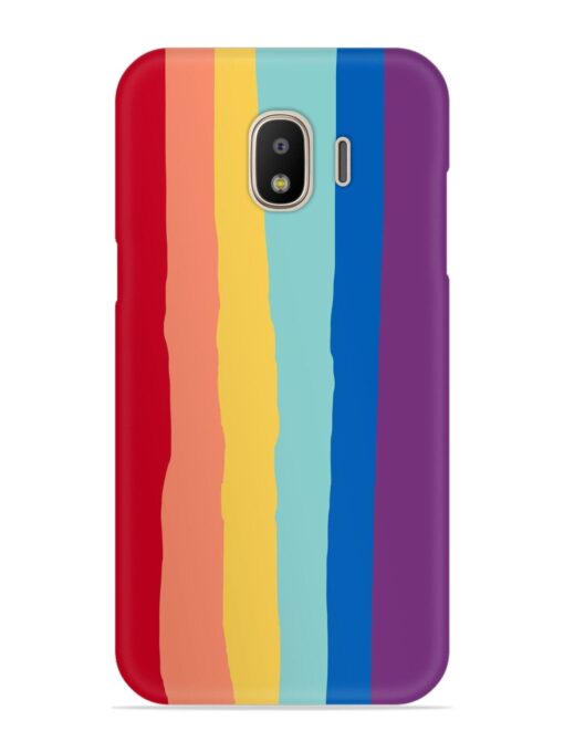 Rainbow Genuine Liquid Snap Case for Samsung Galaxy J2 (2018)