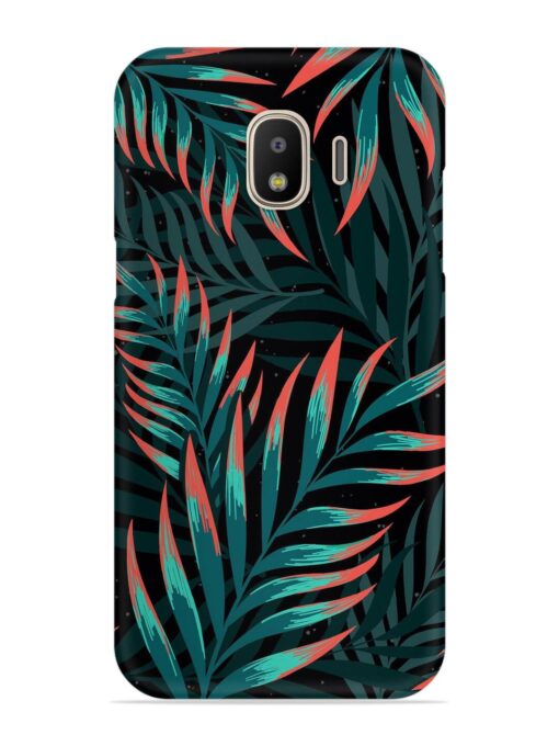 Green Leaf Art Snap Case for Samsung Galaxy J2 (2018) Zapvi