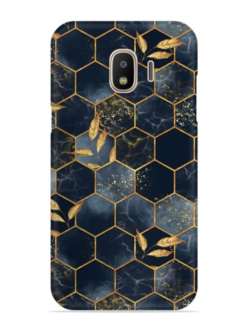 Marble Hexagon Seamless Snap Case for Samsung Galaxy J2 (2018) Zapvi