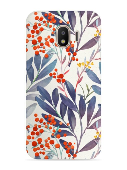 Seamless Floral Pattern Snap Case for Samsung Galaxy J2 (2018) Zapvi