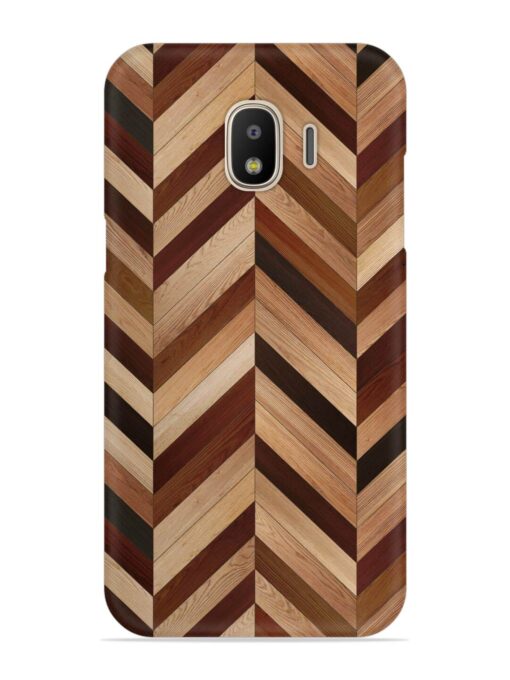 Seamless Wood Parquet Snap Case for Samsung Galaxy J2 (2018) Zapvi