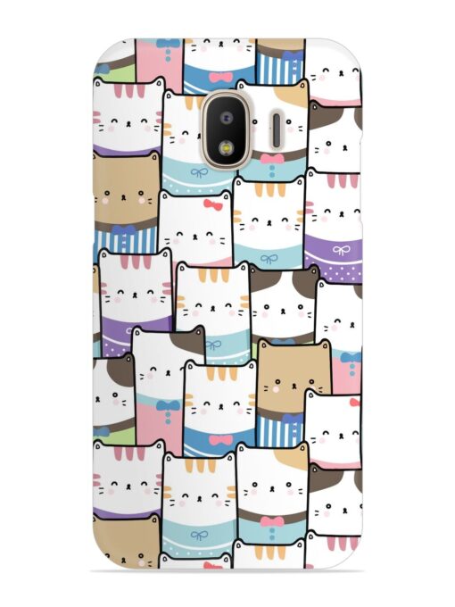 Cute Adorable Cat Snap Case for Samsung Galaxy J2 (2018)