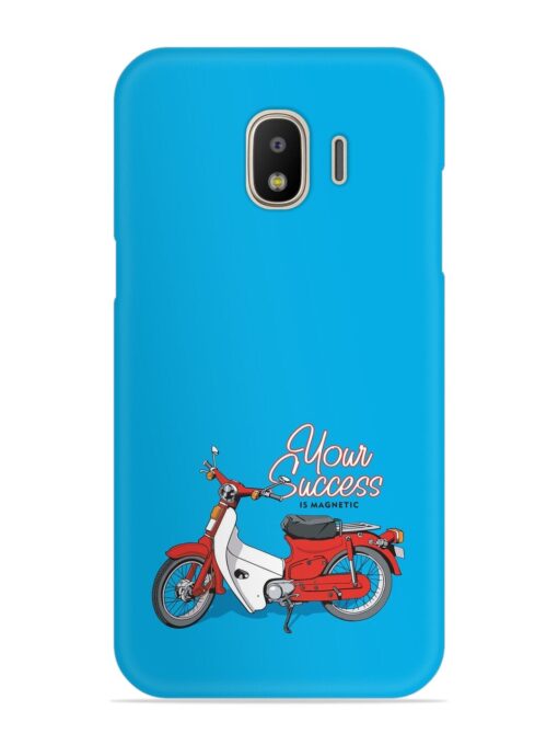 Motorcycles Image Vector Snap Case for Samsung Galaxy J2 (2018) Zapvi